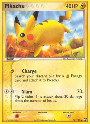 Pikachu (57/108) (Stamped) [EX: Power Keepers]-1