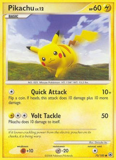 Pikachu (70/100) [Diamond & Pearl: Majestic Dawn]-1