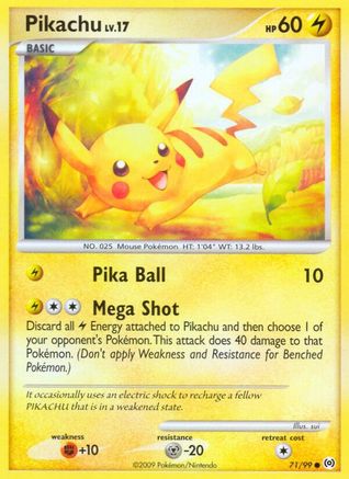 Pikachu (71/99) [Platinum: Arceus]-1