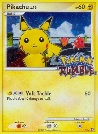 Pikachu (7/16) [Pokémon Rumble]-1