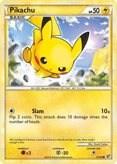 Pikachu (61/90) [HeartGold & SoulSilver: Undaunted]-1
