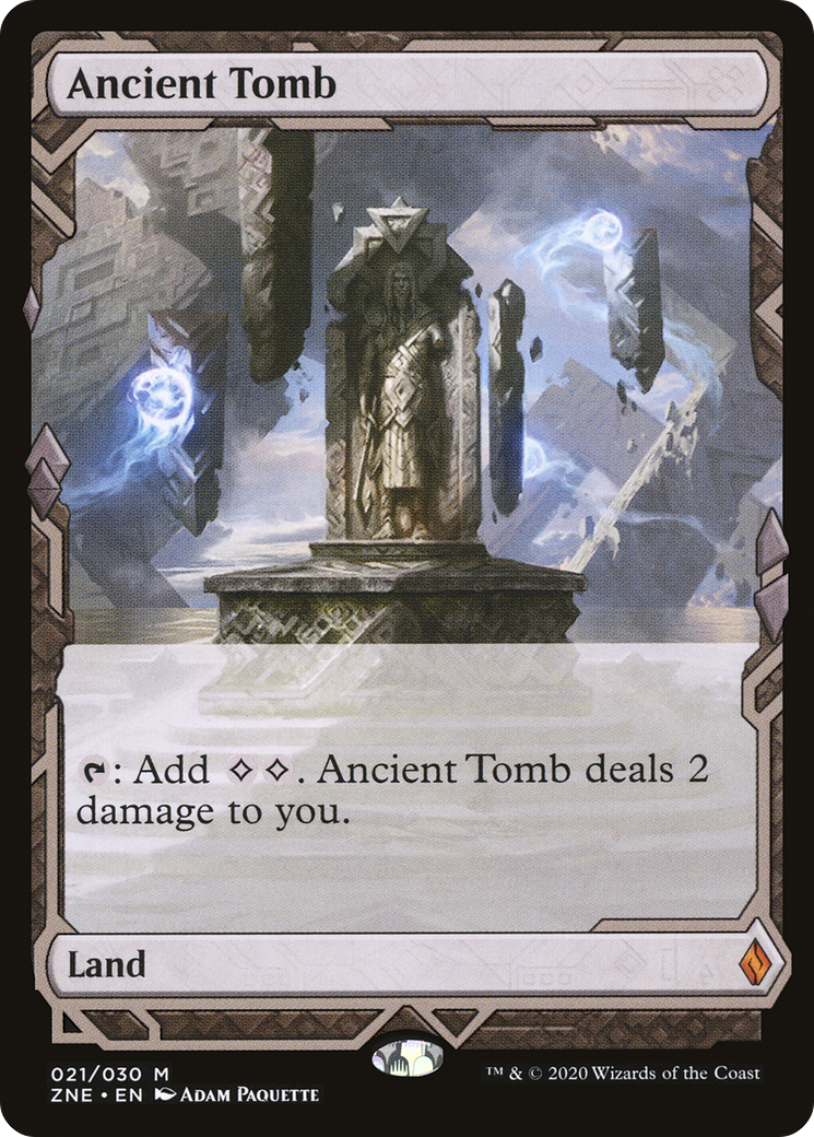 Ancient Tomb (Expeditions) [Zendikar Rising Expeditions]-1