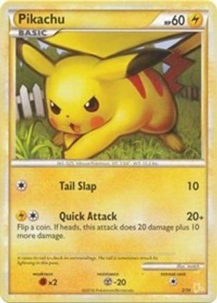 Pikachu (16/30) [HeartGold & SoulSilver: Trainer Kit - Raichu]-1
