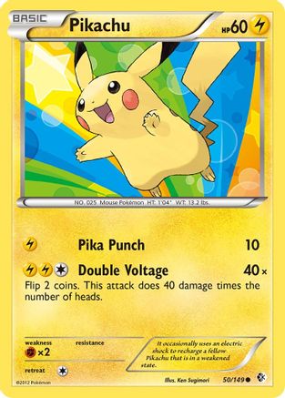 Pikachu (50/149) [Black & White: Boundaries Crossed]-1