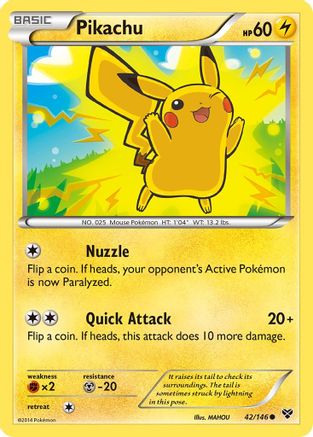 Pikachu (42/146) [XY: Base Set]-1