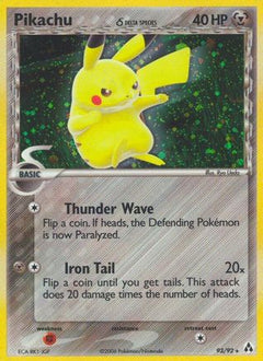 Pikachu (93/92) (Delta Species) [EX: Legend Maker]-1