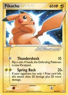 Pikachu Star (104/110) [EX: Holon Phantoms]-1