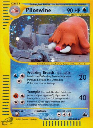 Piloswine (H22/H32) [Skyridge]-1