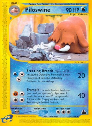 Piloswine (24/144) [Skyridge]-1
