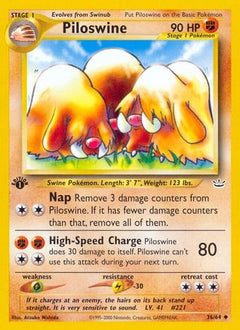 Piloswine (36/64) [Neo Revelation Unlimited]-1