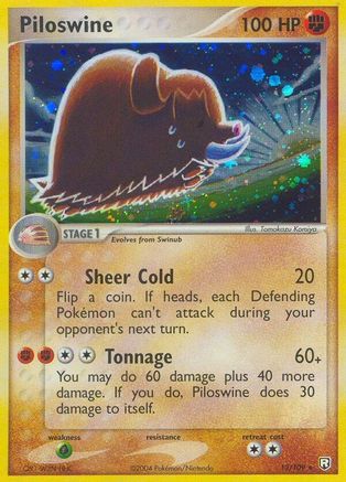 Piloswine (13/109) [EX: Team Rocket Returns]-1