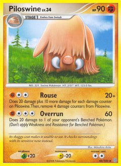 Piloswine (46/100) [Diamond & Pearl: Stormfront]-1