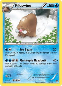 Piloswine (27/135) [Black & White: Plasma Storm]-1