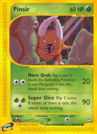 Pinsir (101/147) [Aquapolis]-1