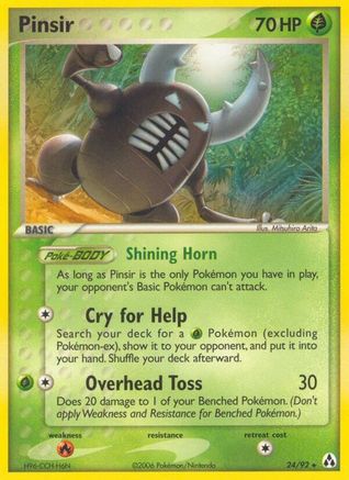 Pinsir (24/92) [EX: Legend Maker]-1