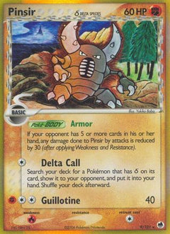 Pinsir (9/101) (Delta Species) [EX: Dragon Frontiers]-1
