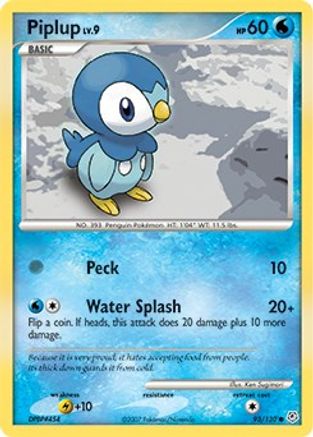 Piplup (93/130) [Diamond & Pearl: Base Set]-1