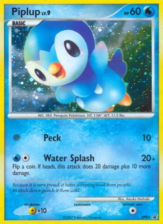 Piplup (DP03) [Diamond & Pearl: Black Star Promos]-1