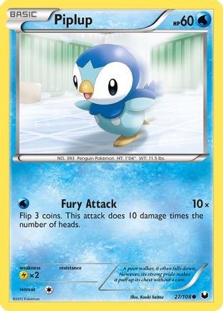 Piplup (27/108) [Black & White: Dark Explorers]-1