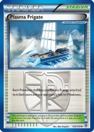 Plasma Frigate (124/135) [Black & White: Plasma Storm]-1