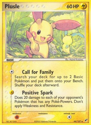 Plusle (44/107) [EX: Deoxys]-1