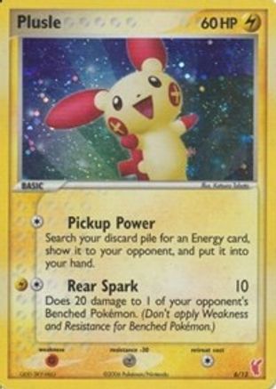 Plusle (6/12) [EX: Trainer Kit 2 - Plusle]-1