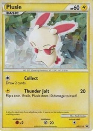 Plusle (HGSS16) [HeartGold & SoulSilver: Black Star Promos]-1