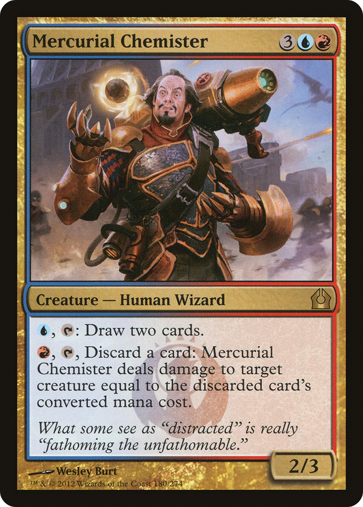 Mercurial Chemister [Return to Ravnica]-1