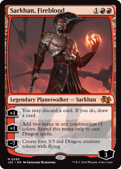 Sarkhan, Fireblood [Foundations Jumpstart]-1