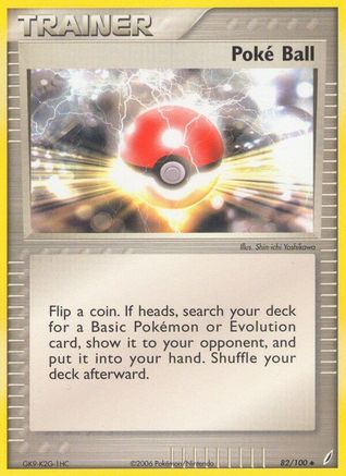 Poke Ball (82/100) [EX: Crystal Guardians]-1