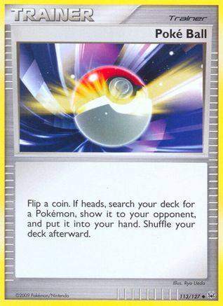 Poke Ball (113/127) [Platinum: Base Set]-1