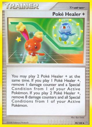 Poke Healer + (90/100) [Diamond & Pearl: Stormfront]-1