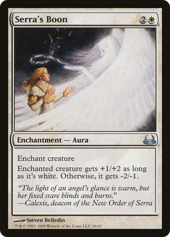 Serra's Boon [Duel Decks: Divine vs. Demonic]-1