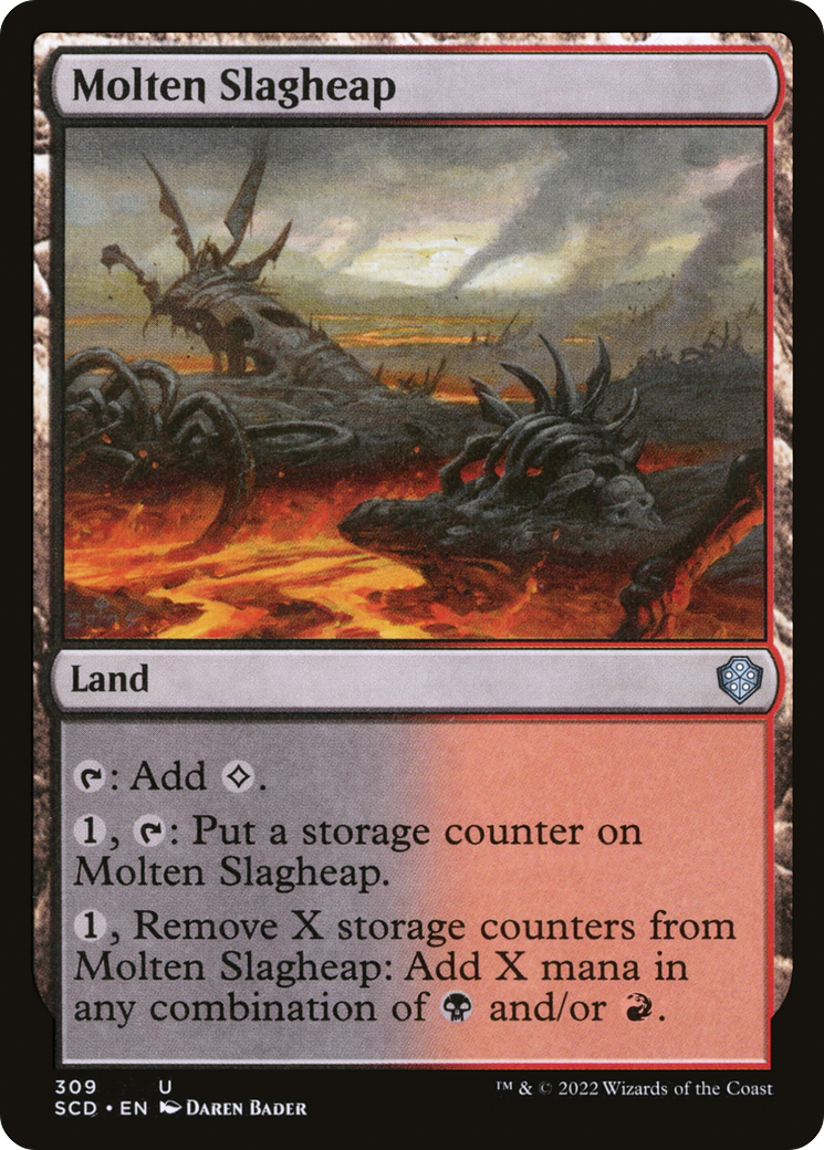 Molten Slagheap [Starter Commander Decks]-1