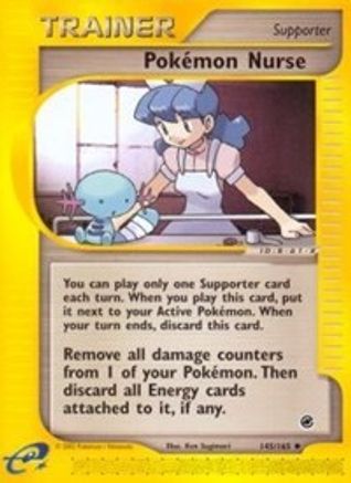 Pokemon Nurse (145/165) [Expedition: Base Set]-1