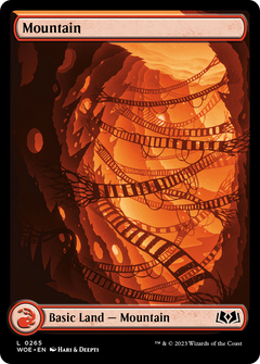 Mountain (265) (Full-Art) [Wilds of Eldraine]-1