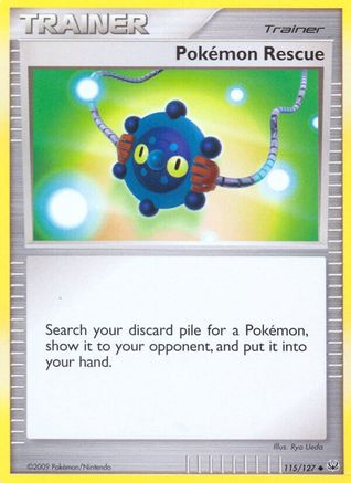 Pokemon Rescue (115/127) [Platinum: Base Set]-1