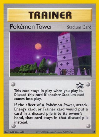 Pokemon Tower (42) [Wizards of the Coast: Black Star Promos]-1