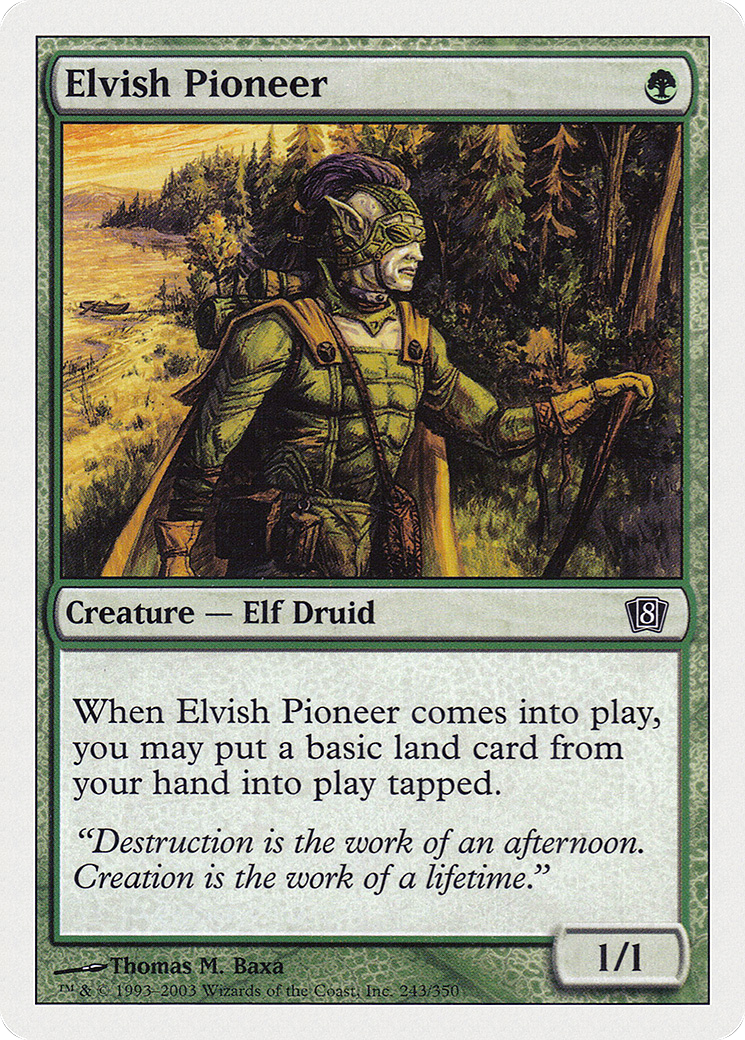 Elvish Pioneer [Eighth Edition]-1