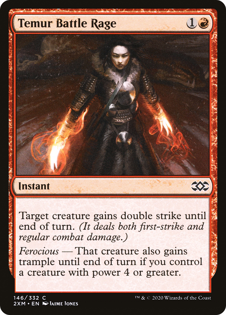 Temur Battle Rage [Double Masters]-1