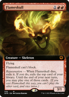 Flameskull (Extended Art) [Dungeons & Dragons: Adventures in the Forgotten Realms]-1