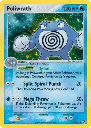 Poliwrath (11/112) [EX: FireRed & LeafGreen]-1