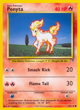 Ponyta (87/110) [Legendary Collection]-1