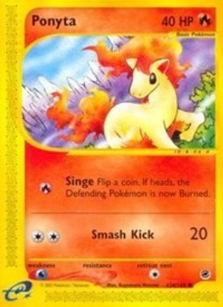 Ponyta (126/165) [Expedition: Base Set]-1