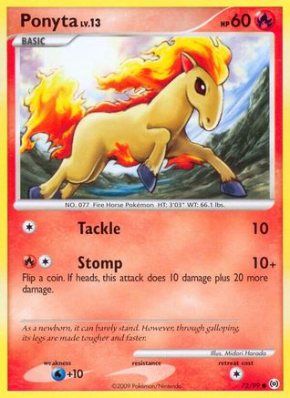 Ponyta (72/99) [Platinum: Arceus]-1