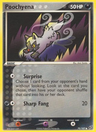 Poochyena (70/107) (Stamped) [EX: Deoxys]-1