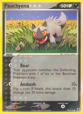 Poochyena (79/113) [EX: Delta Species]-1