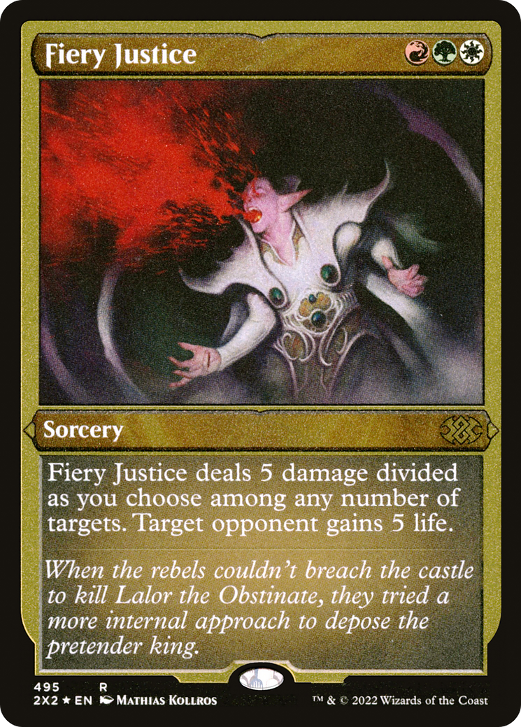 Fiery Justice (Foil Etched) [Double Masters 2022]-1