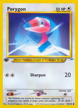 Porygon (78/105) [Neo Destiny Unlimited]-1