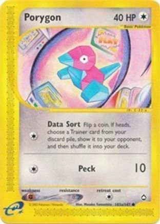 Porygon (103b/147) [Aquapolis]-1